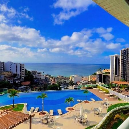Vista Mar Nascente, Dois Quartos, Novo, No Melhor Do Rio Vermelho, Condominio Club, 1103 Salvador Bagian luar foto