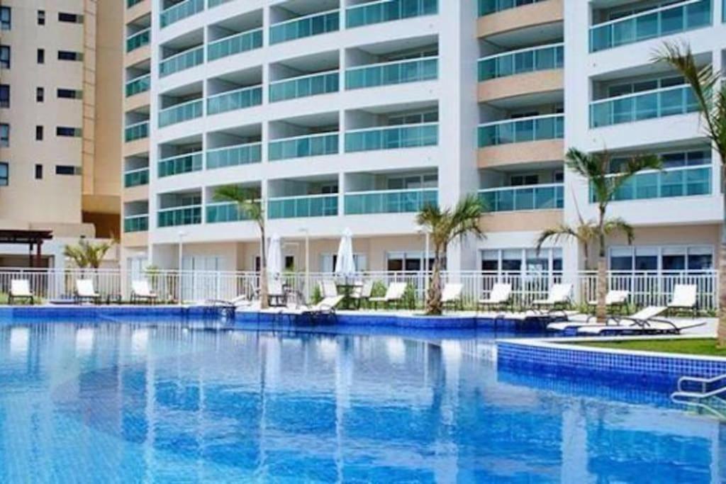 Vista Mar Nascente, Dois Quartos, Novo, No Melhor Do Rio Vermelho, Condominio Club, 1103 Salvador Bagian luar foto