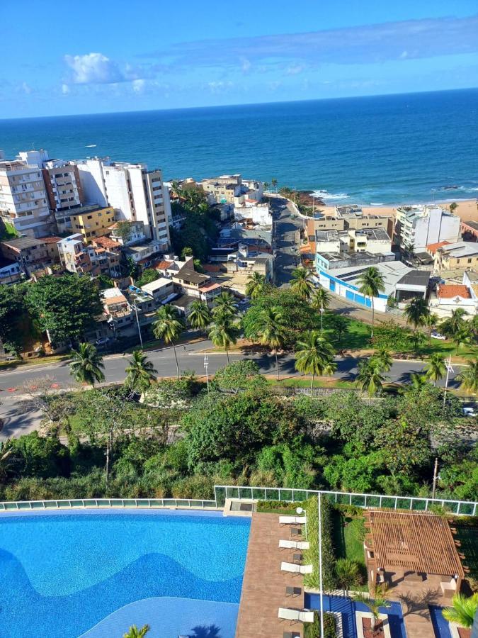 Vista Mar Nascente, Dois Quartos, Novo, No Melhor Do Rio Vermelho, Condominio Club, 1103 Salvador Bagian luar foto